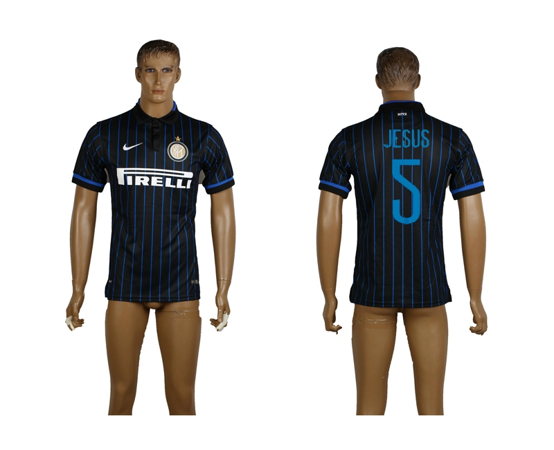 2014-15 Inter Milan 5 Jesus Home Thailand Jerseys