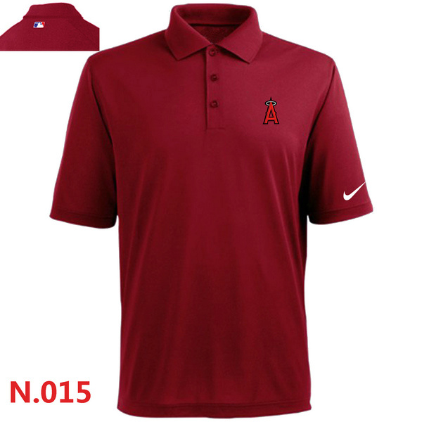Nike Angels Red Polo Shirt - Click Image to Close