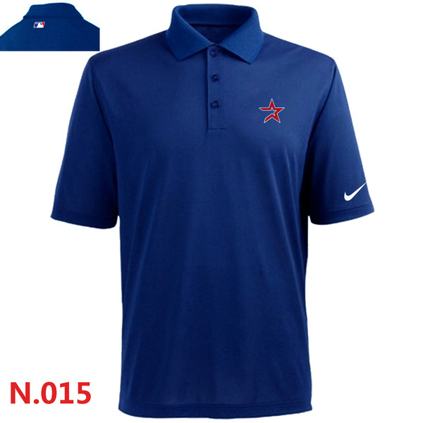 Nike Astros Blue Polo Shirt