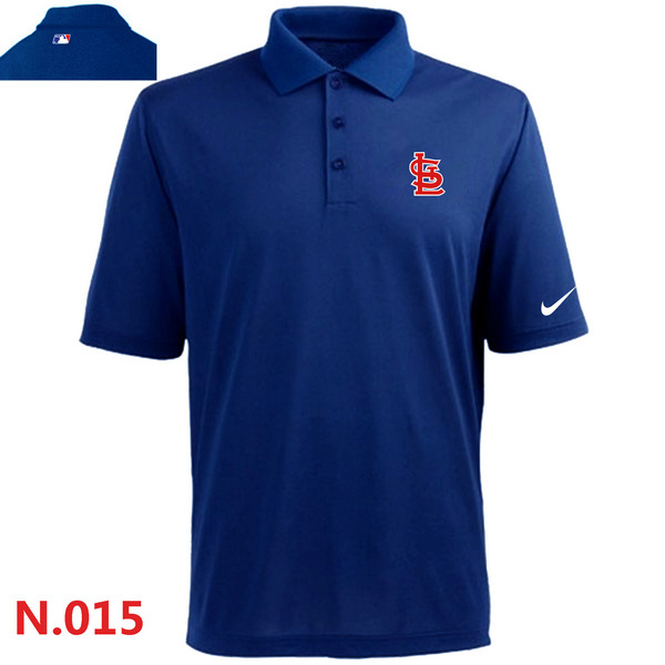 Nike Cardinals Blue Polo Shirt - Click Image to Close