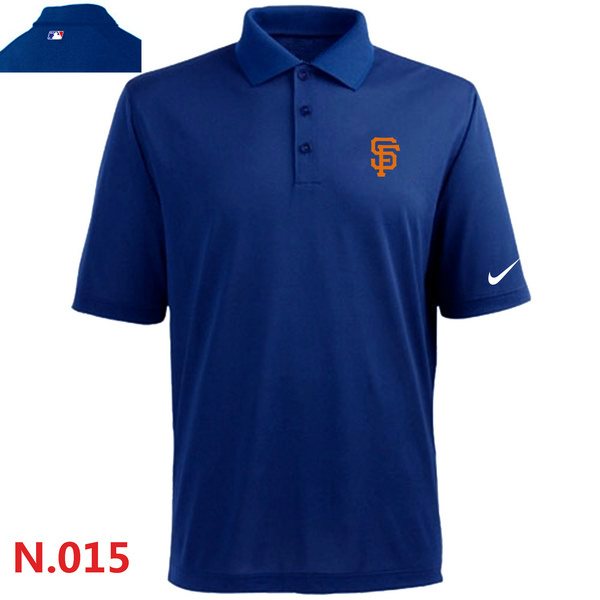 Nike Giants Blue Polo Shirt
