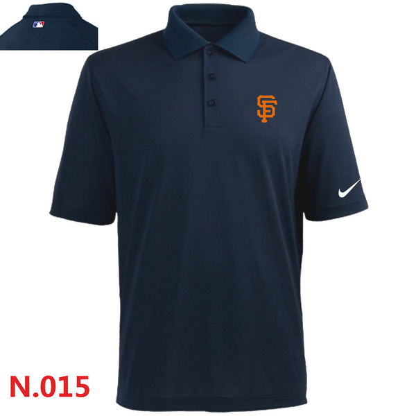Nike Giants Navy Blue Polo Shirt
