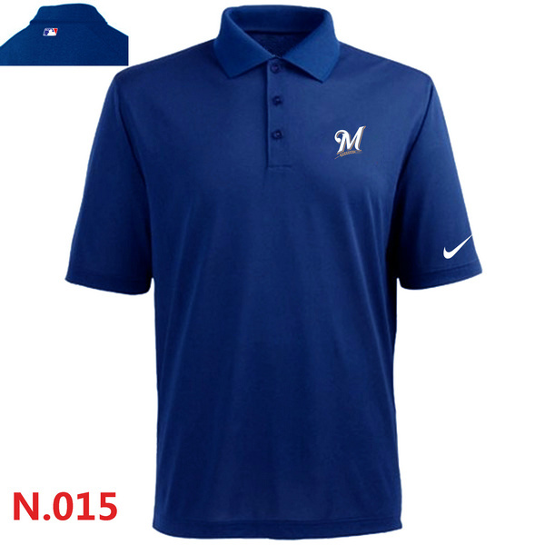 Nike Marlins Blue Polo Shirt