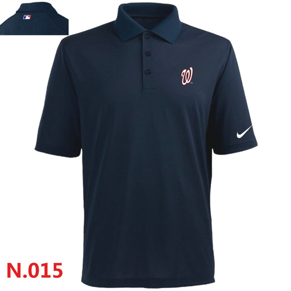 Nike Nationals Navy Blue Polo Shirt