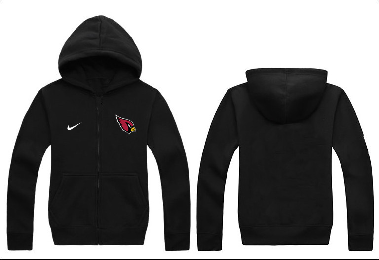 Nike Cardinals Black Full Zip Hoodie