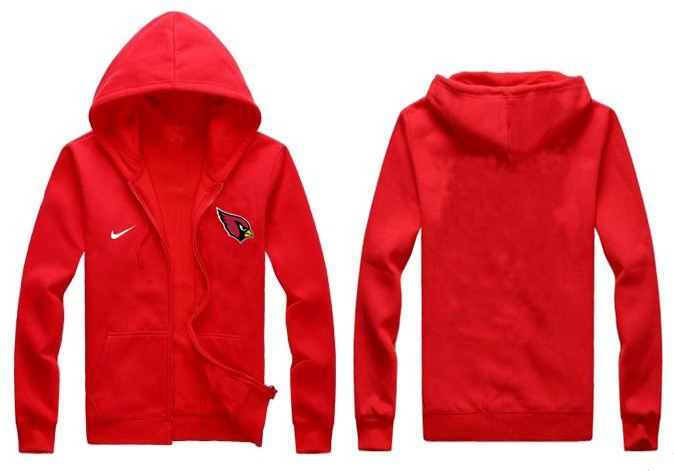 Nike Cardinals Red Full Zip Hoodie