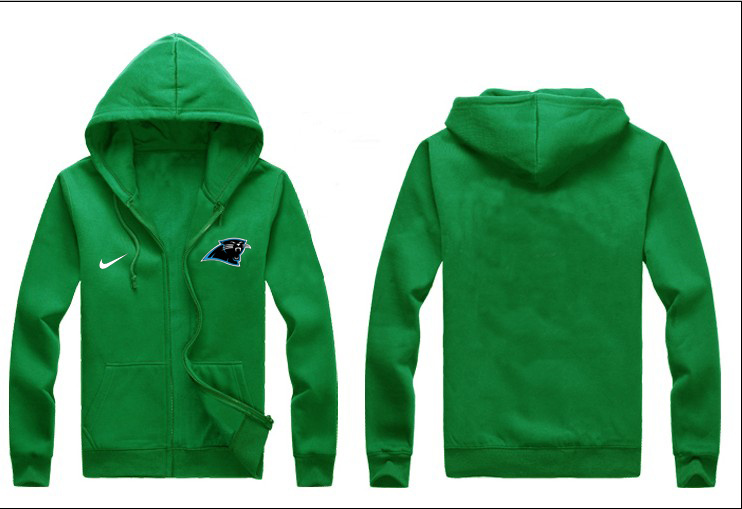 Nike Panthers Green Full Zip Hoodie Nike Panthers Green Full Zip Hoodie