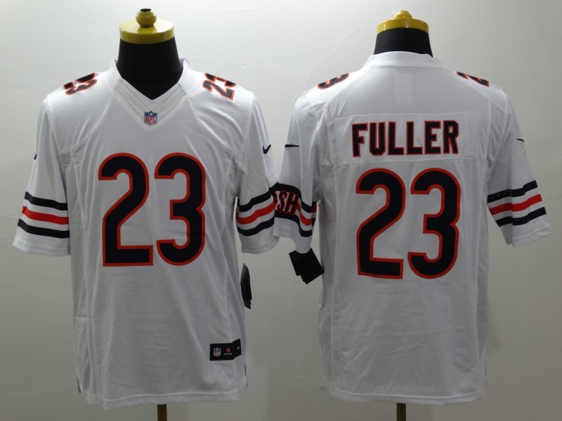 Nike Bears 23 Kyle Fuller White Limited Jersey
