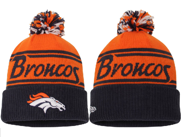 Broncos Orange Fashion Knit Hat XDF