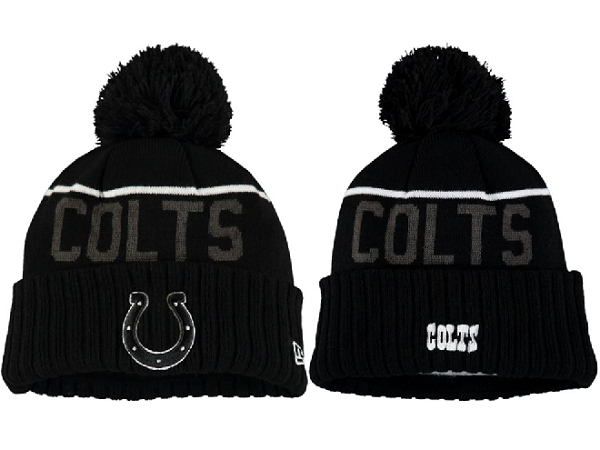 Colts Black Fashion Knit Hat XDF