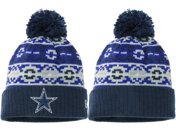 Cowboys Blue Fashion Knit Hat XDF