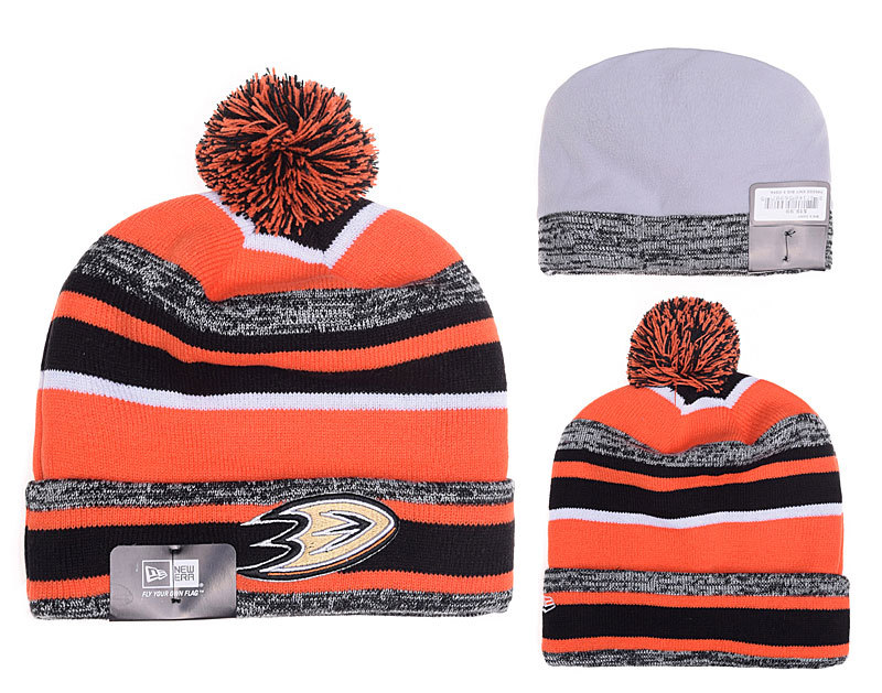 Ducks Orange Fashion Knit Hat YD