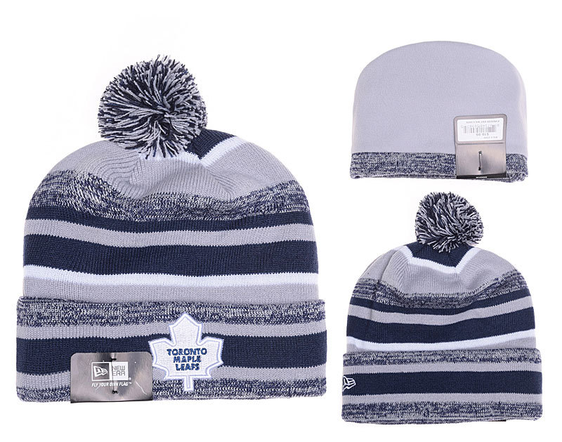 Maple Leafs Blue Fashion Knit Hat YD