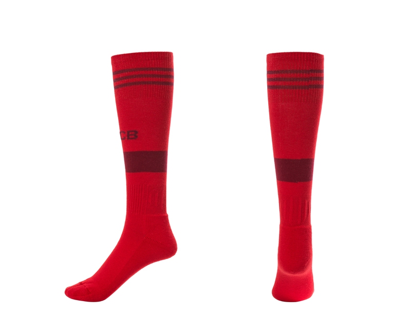 Bayern Munchen Home Youth Soccer Socks - Click Image to Close