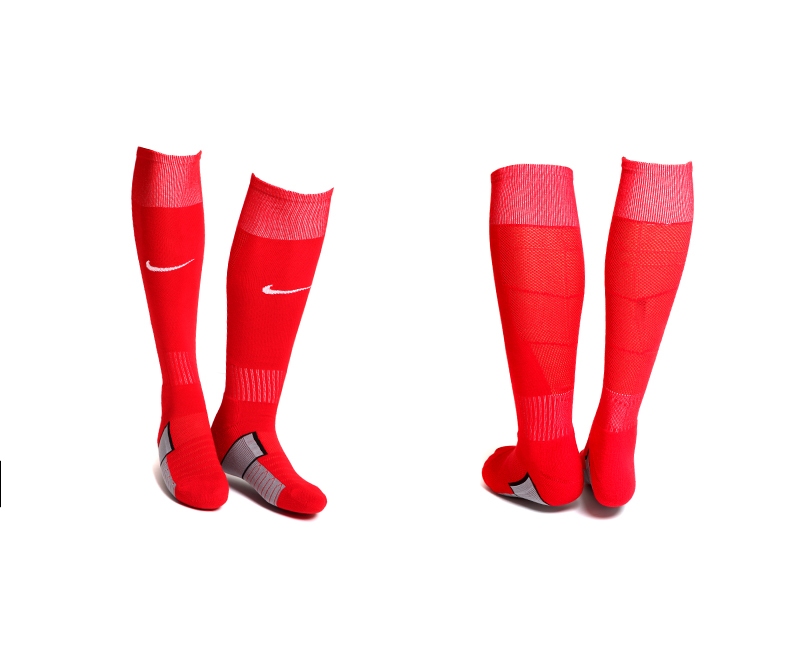 Portugal Red Soccer Socks - Click Image to Close