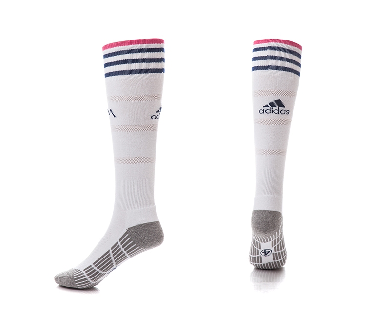 Real Madrid Home Youth Soccer Socks02