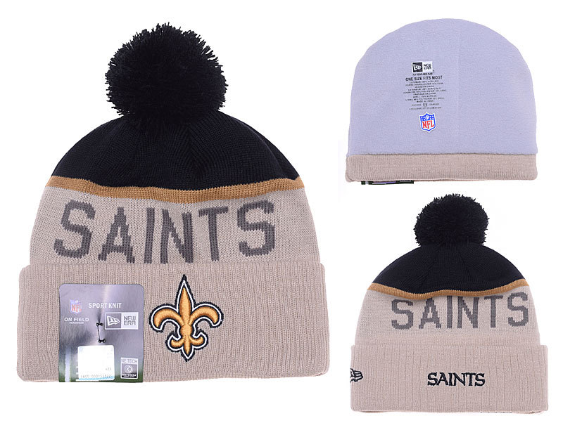 Saints Khaki Fashion Knit Hat YD