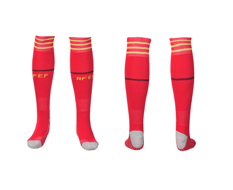 Spain 2014 World Cup Soccer Socks