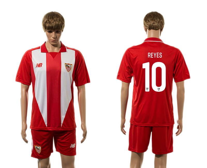 2015-16 Sevilla 10 REYES Home Jersey