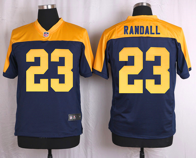 Nike Packers 23 Damarious Randall Navy Blue Alternate Elite Jersey