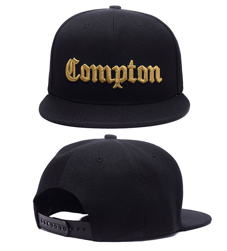 Compton Black Adjustable Cap LH3