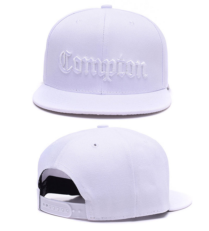 Compton White Adjustable Cap LH