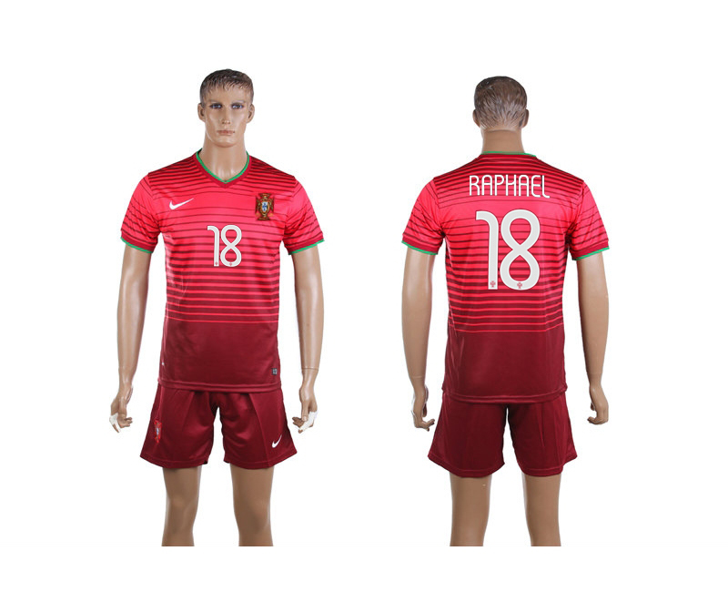 2015-16 Portugal 18 RAPHAEL Home Jersey