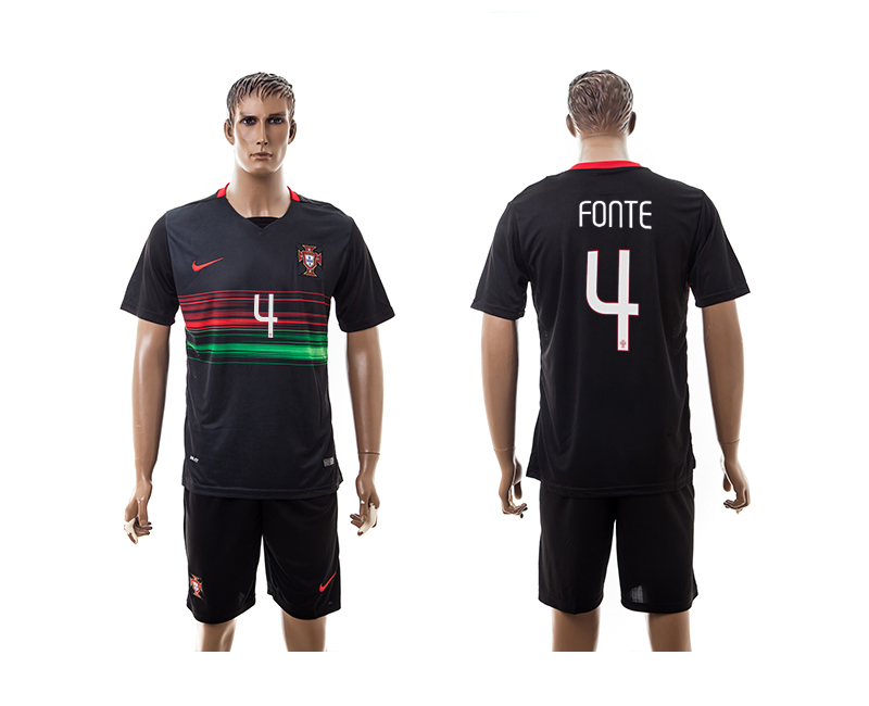 2015-16 Portugal 4 FONTE Away Jersey