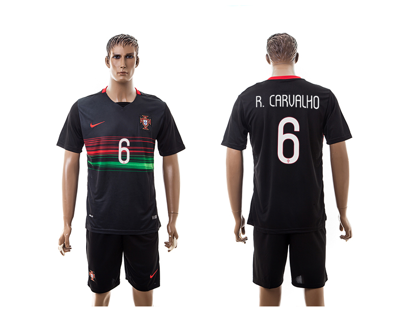 2015-16 Portugal 6 R.CARVALHO Away Jersey 2015-16 Portugal 6 R.CARVALHO Away Jersey