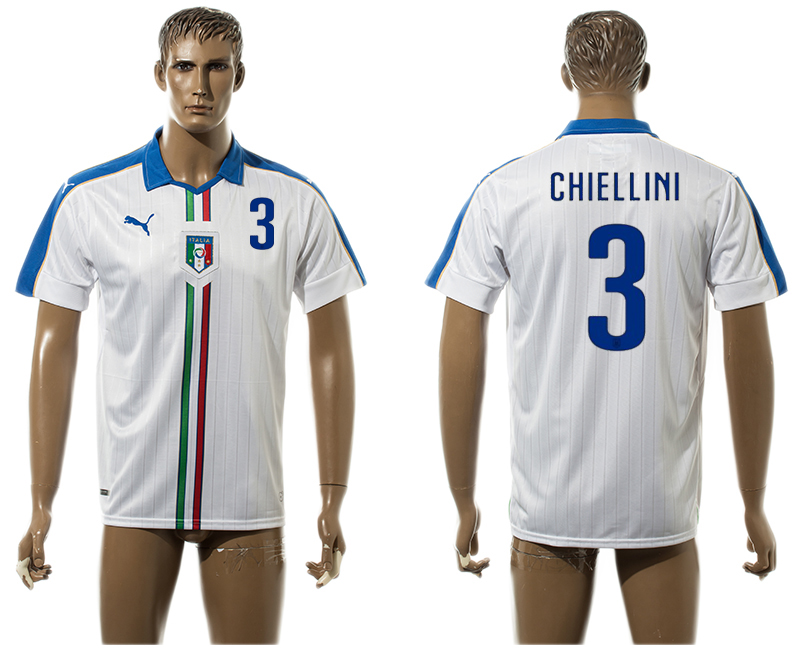 2015-16 Italy 3 CHIELLINI Away Thailand Jersey