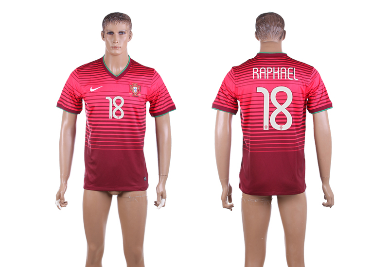 2015-16 Portugal 18 RAPHAEL Home Thailand Jersey