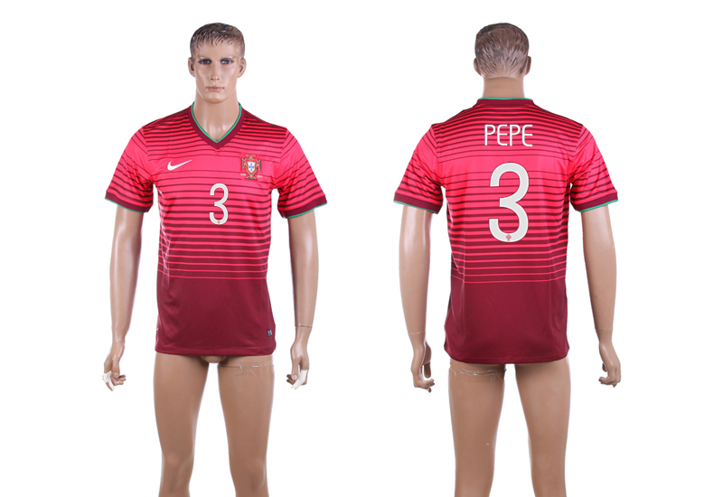 2015-16 Portugal 3 PEPE Home Thailand Jersey