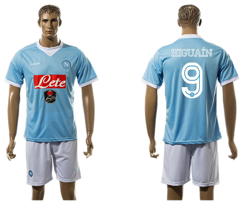 2015-16 Napoli 9 HIGUAIN Home Jersey 2015-16 Napoli 9 HIGUAIN Home Jersey