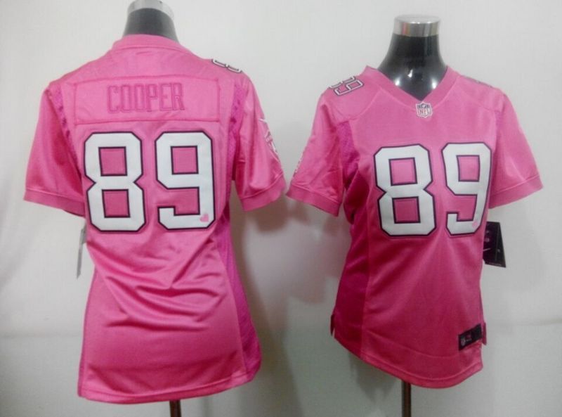 Nike Raiders 89 Amari Cooper Pink Love Women Game Jersey