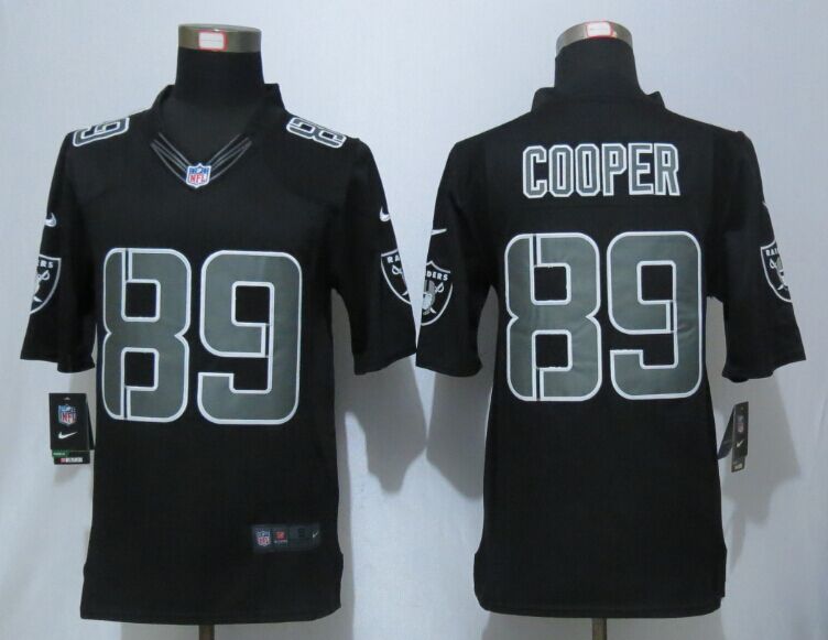 Nike Raiders 89 Amari Cooper Impact Limited Black Jersey