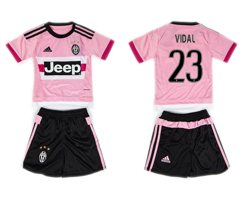 2015-16 Juventus 23 VIDAL Away Youth Jersey 2015-16 Juventus 23 VIDAL Away Youth Jersey