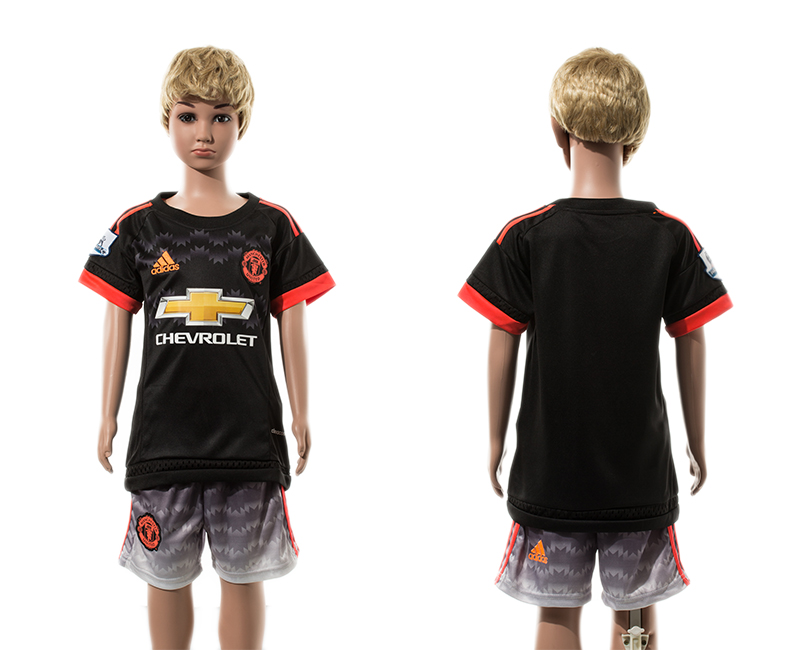 2015-16 Manchester United Third Away Youth Jersey