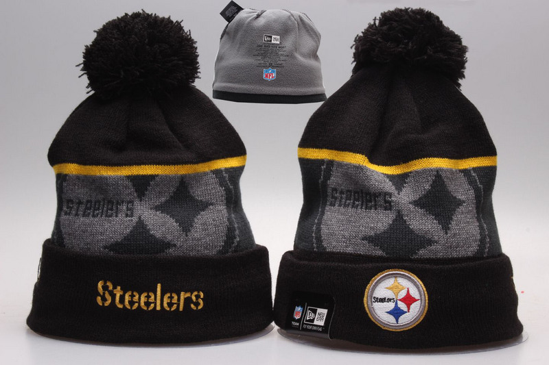 Steelers Black Fashion Knit Hat YP