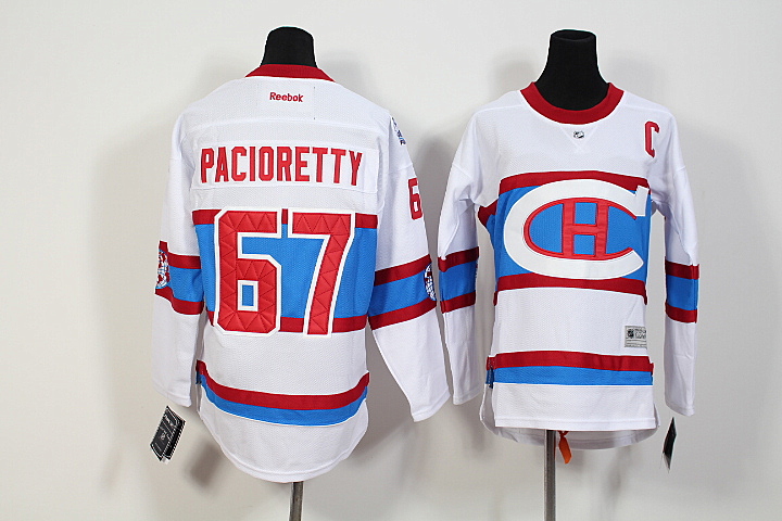Canadiens 67 Max Pacioretty White Youth Reebok Jersey