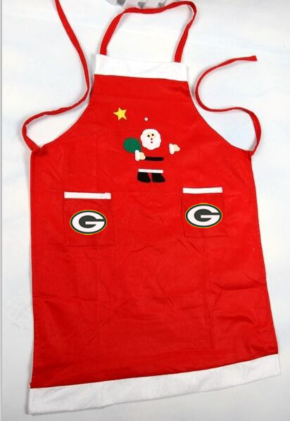 Packers NFL Logo Christmas Apron