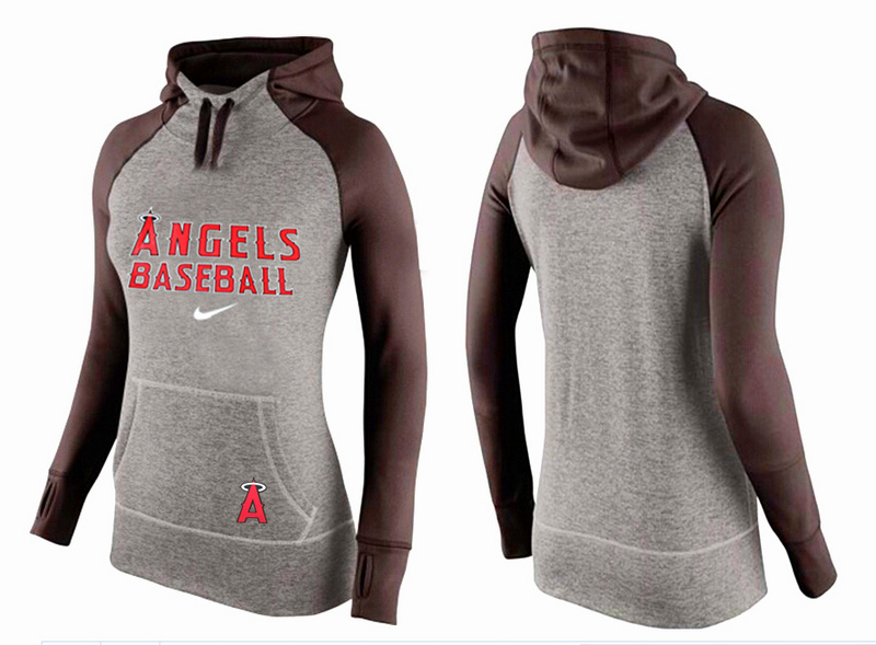 Angels Grey Pullover Women Hoodie - Click Image to Close