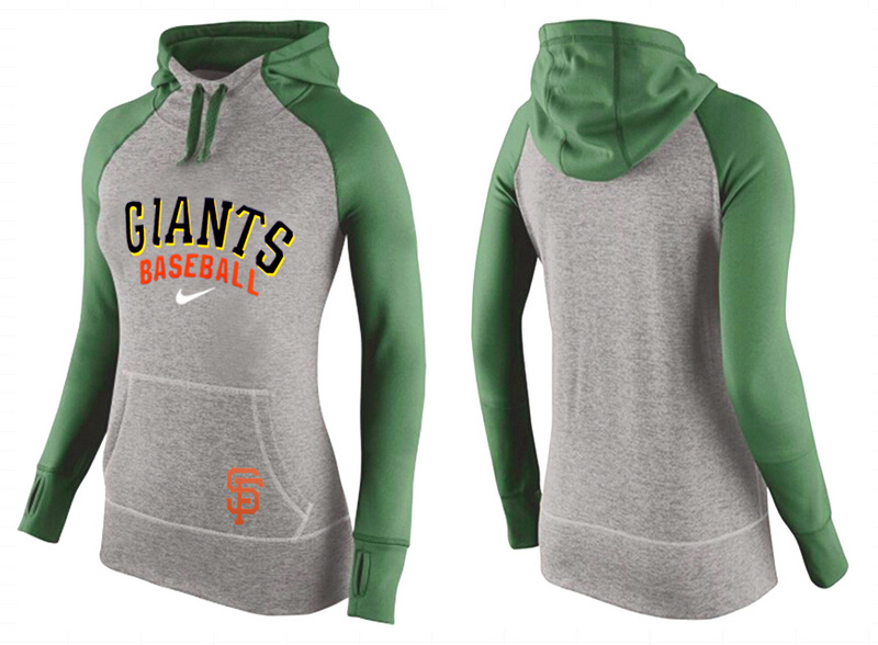 Giants Grey Pullover Women Hoodie3 - Click Image to Close