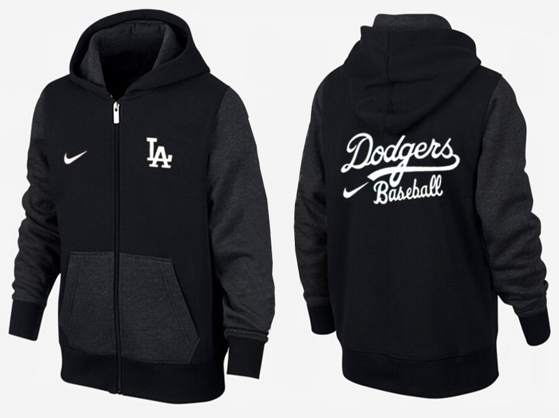 Dodgers Fashion Full Zip Hoodie