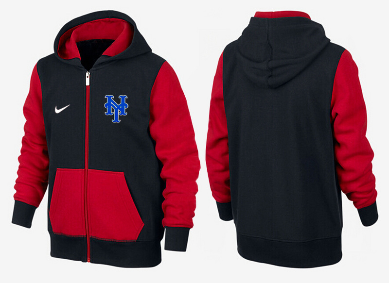 Mets Fashion Full Zip Hoodie4 - Click Image to Close