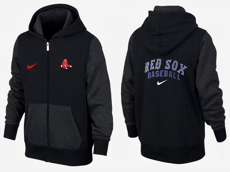 Red Sox Fashion Full Zip Hoodie3