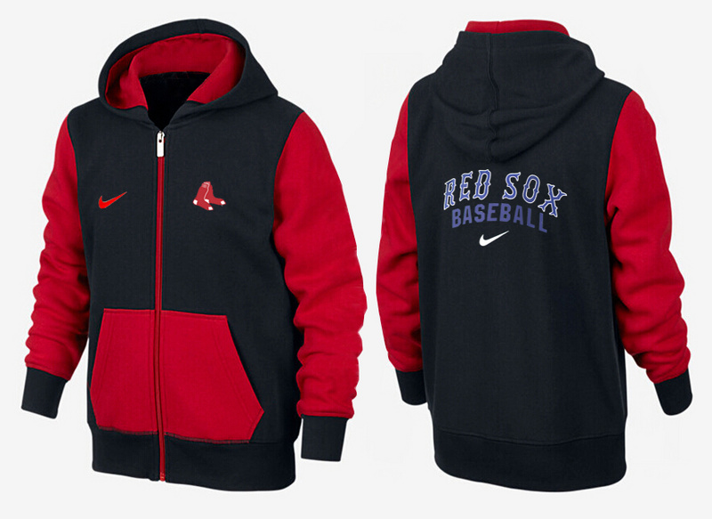 Red Sox Fashion Full Zip Hoodie4