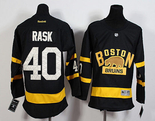 Bruins 40 Tuukka Rask Black 2016 Winter Classic Reebok Youth Jersey