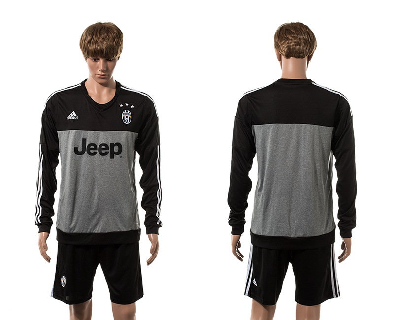 2015-16 Juventus Goalkeeper Long Sleeve Jersey