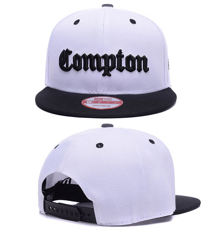 Compton White Adjustable Cap LH