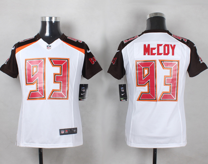 Nike Buccaneers 93 Gerald McCoy White Youth Game Jersey